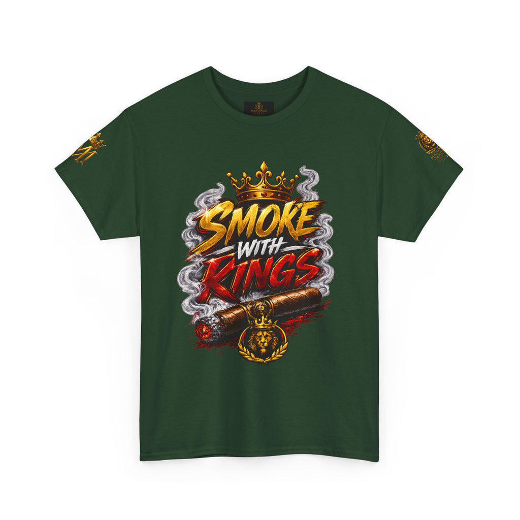 Mandingo Maduro | Smoke With Kings Essential Tee — White