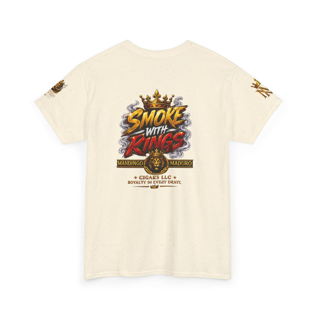 Mandingo Maduro | Smoke With Kings Essential Tee — White