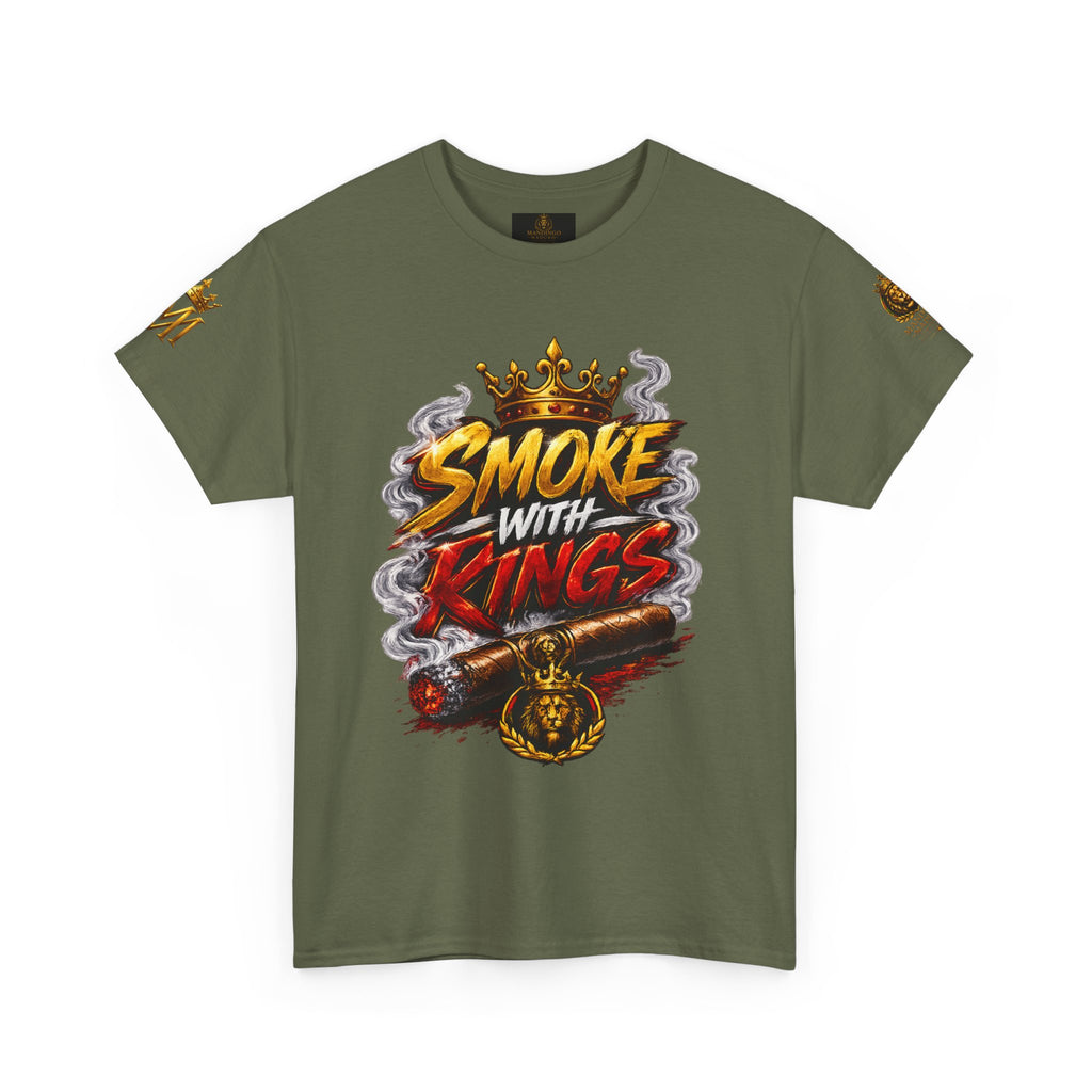 Mandingo Maduro | Smoke With Kings Essential Tee — White