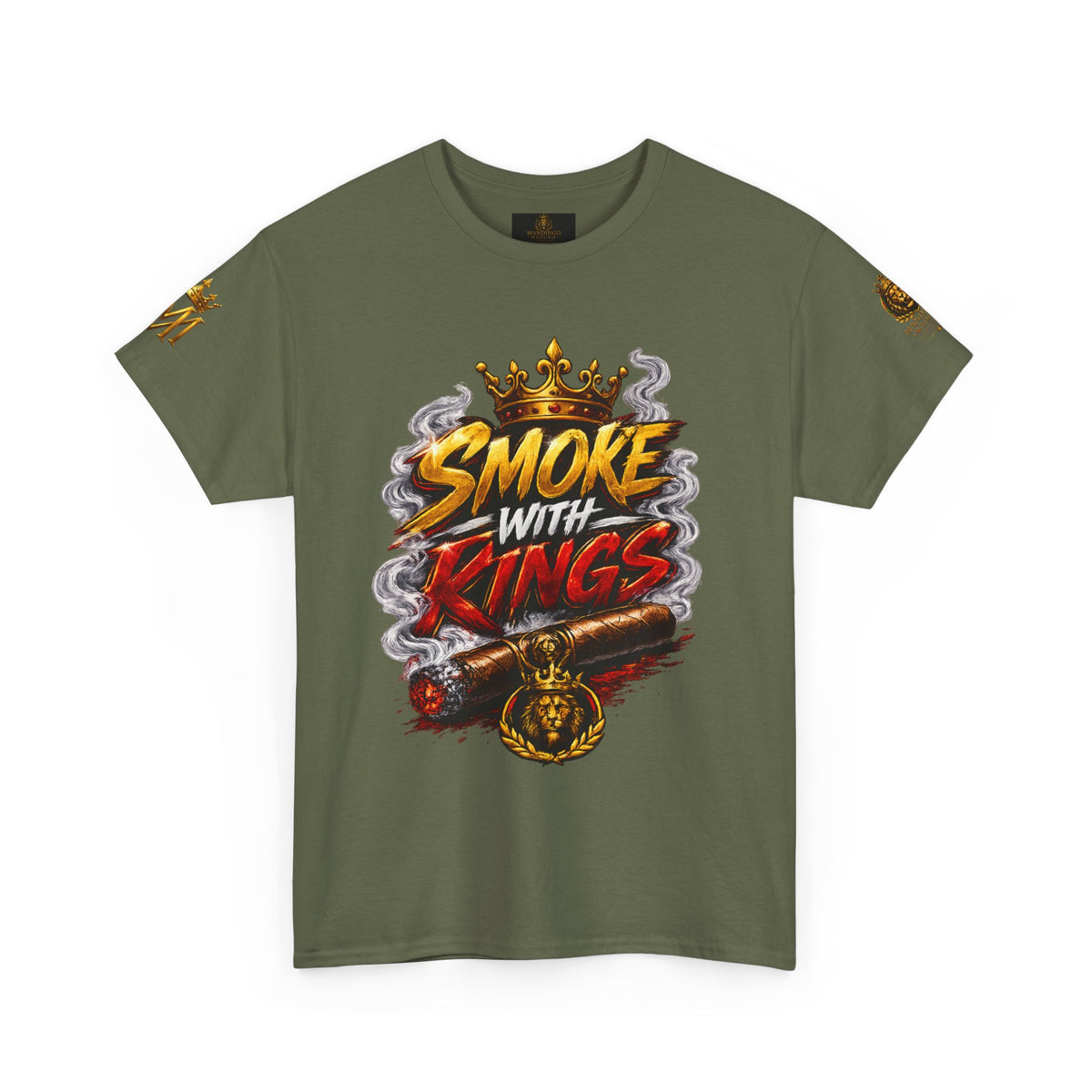 Mandingo Maduro | Smoke With Kings Essential Tee — White