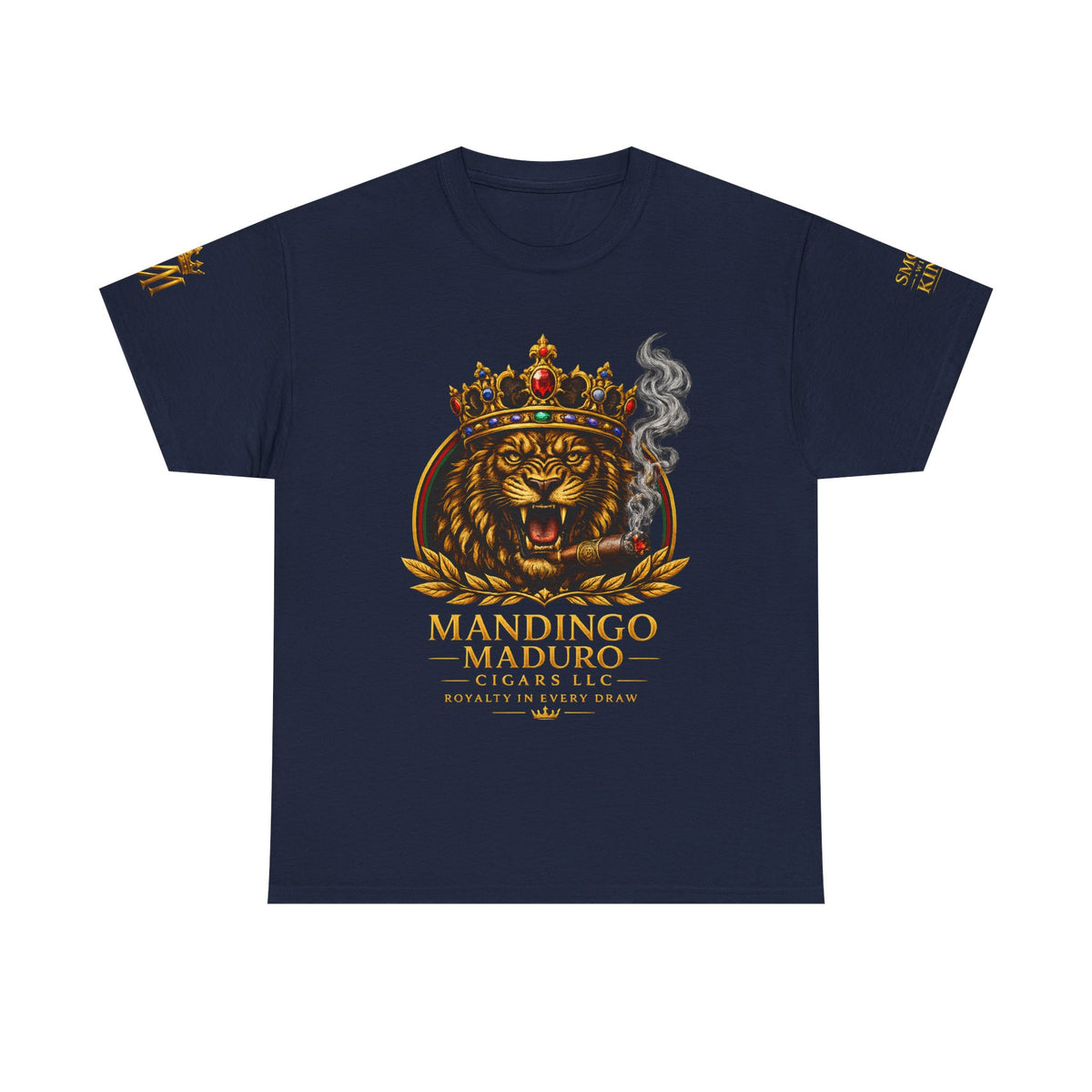 Mandingo Maduro | Smoke With Kings Essential Tee — Black