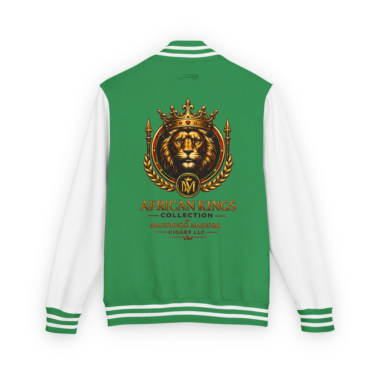 Lion Crown Letterman Jacket — African Kings Collection Varsity Jacket