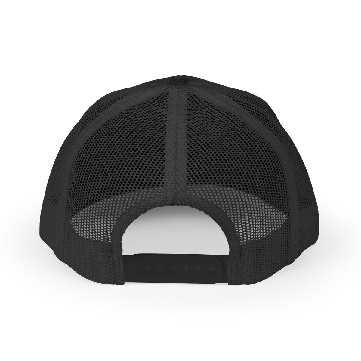 Lion Crest Snapback Trucker Cap — Vintage Regal Crest Embroidered Mesh Hat