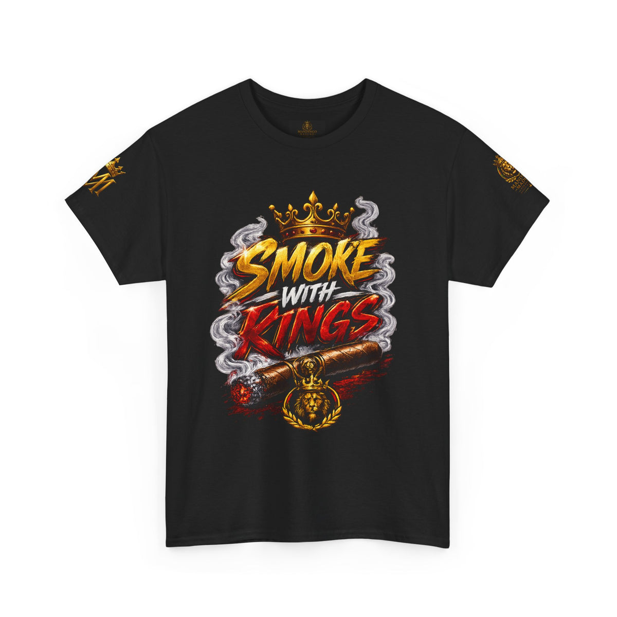 Mandingo Maduro | Smoke With Kings Essential Tee — White