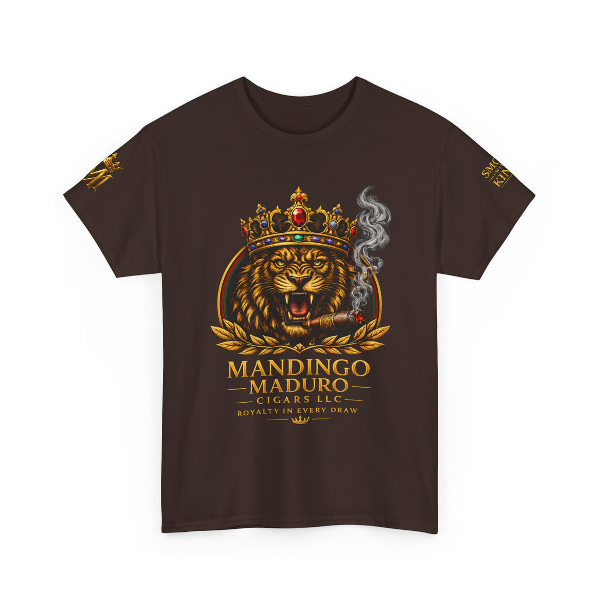Mandingo Maduro | Smoke With Kings Essential Tee — Black