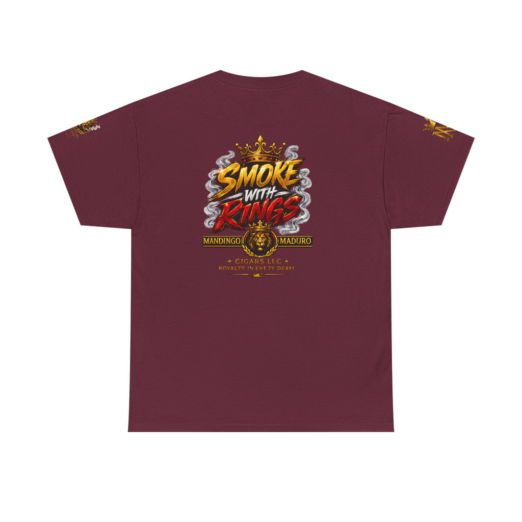 Mandingo Maduro | Smoke With Kings Essential Tee — White