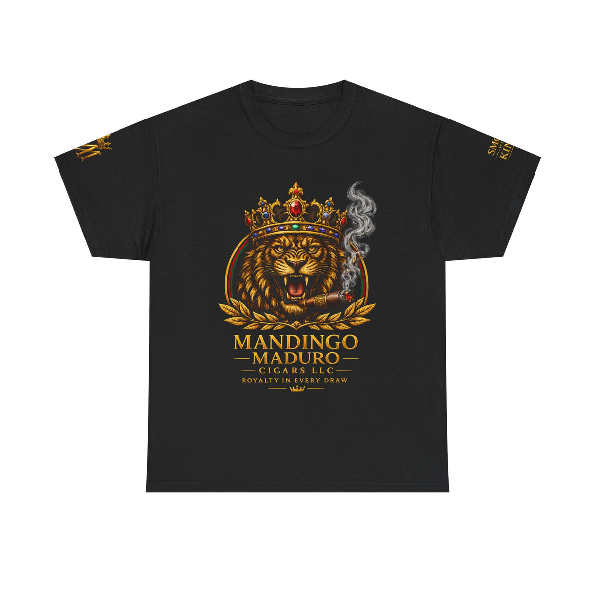 Mandingo Maduro | Smoke With Kings Essential Tee — Black
