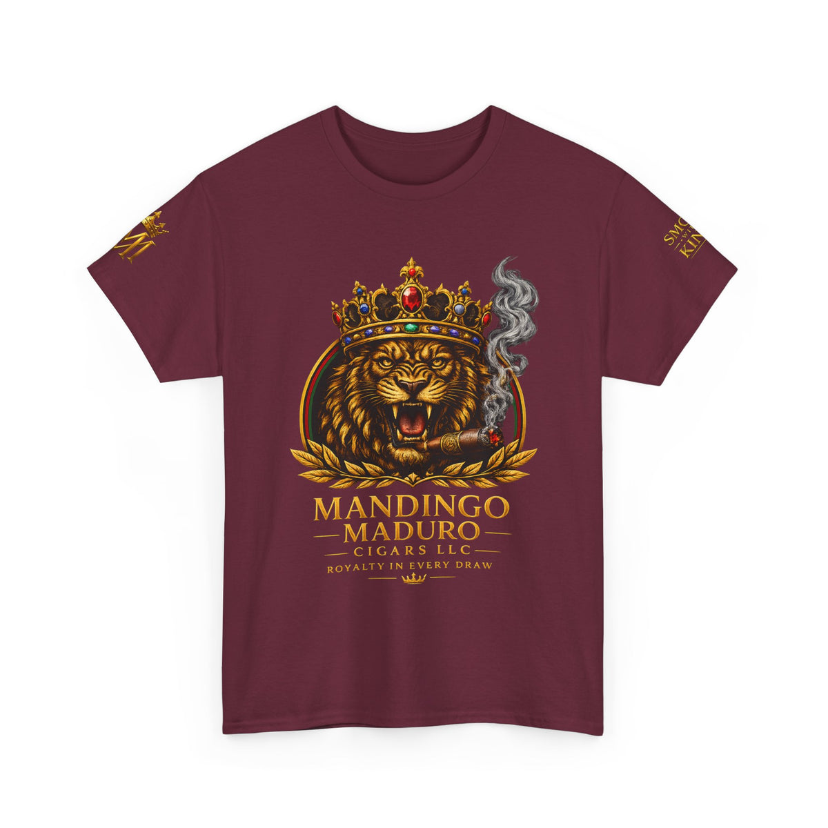 Mandingo Maduro | Smoke With Kings Essential Tee — Black