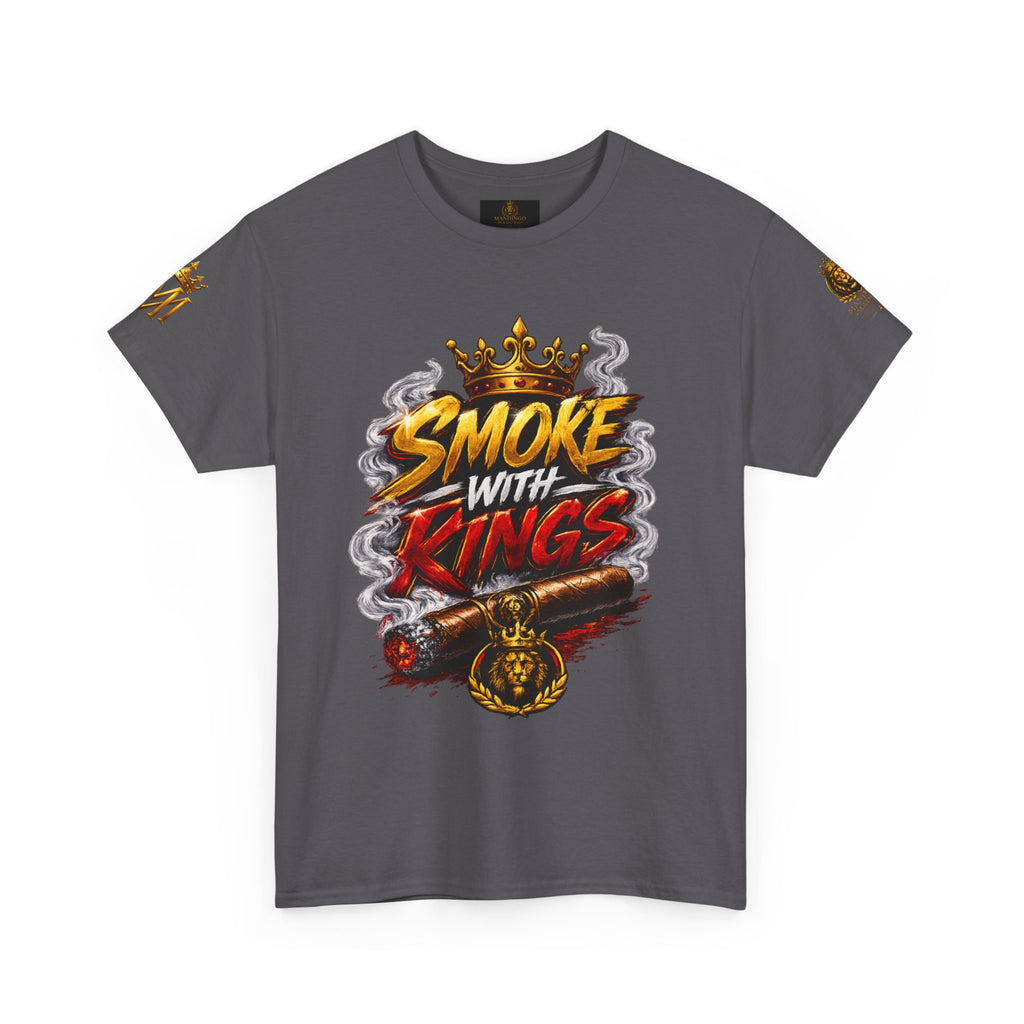 Mandingo Maduro | Smoke With Kings Essential Tee — White