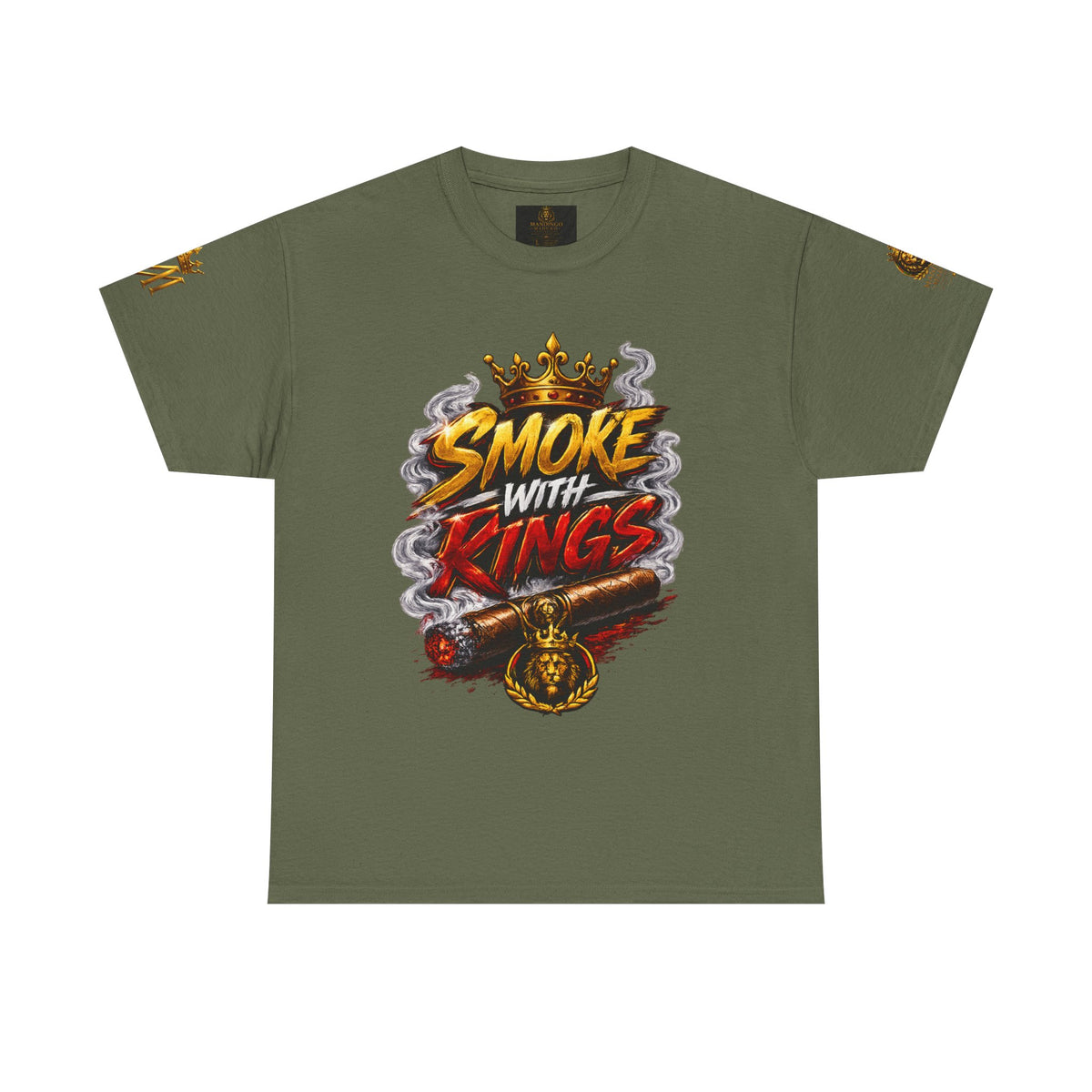 Mandingo Maduro | Smoke With Kings Essential Tee — White