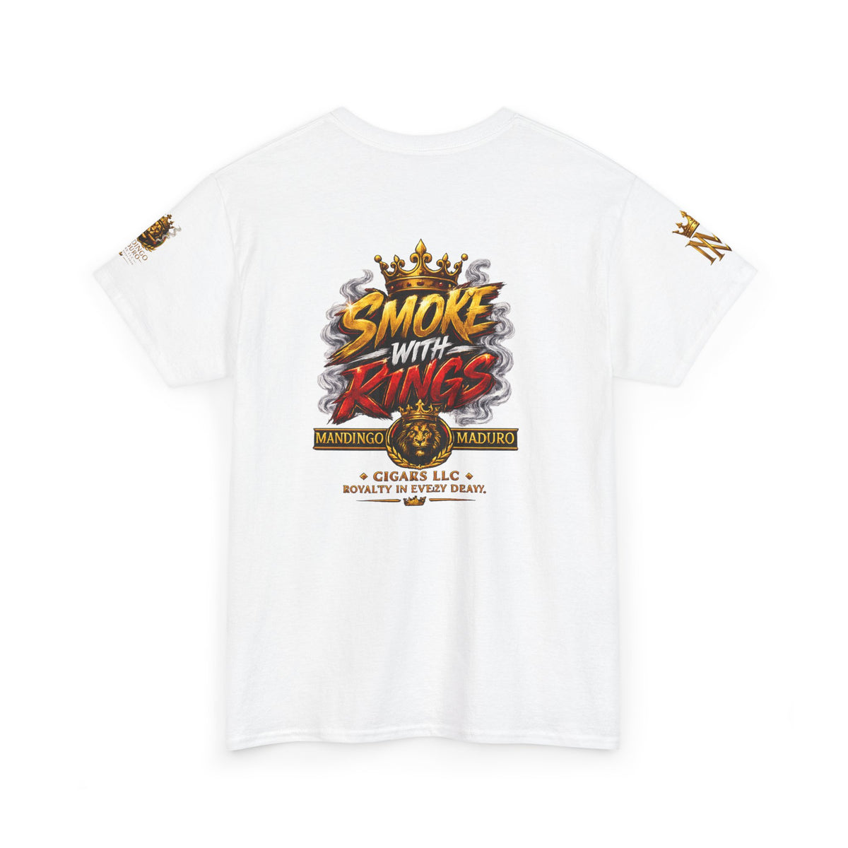 Mandingo Maduro | Smoke With Kings Essential Tee — White