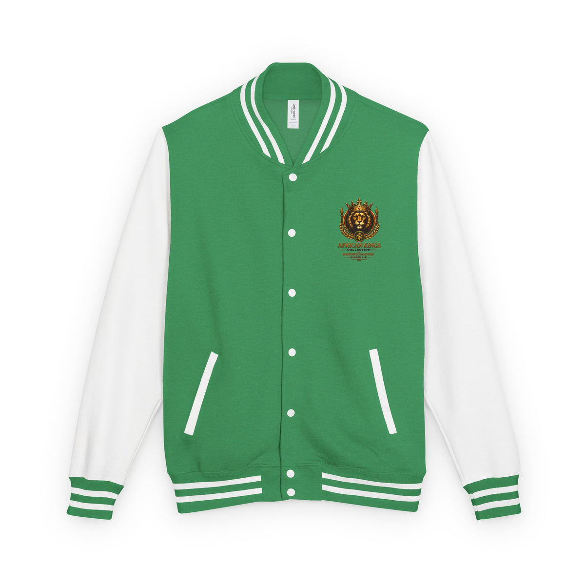 Lion Crown Letterman Jacket — African Kings Collection Varsity Jacket