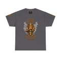 Lion Crest T-Shirt — "Legacy. Power. Prestige." Mandingo Maduro Graphic Tee
