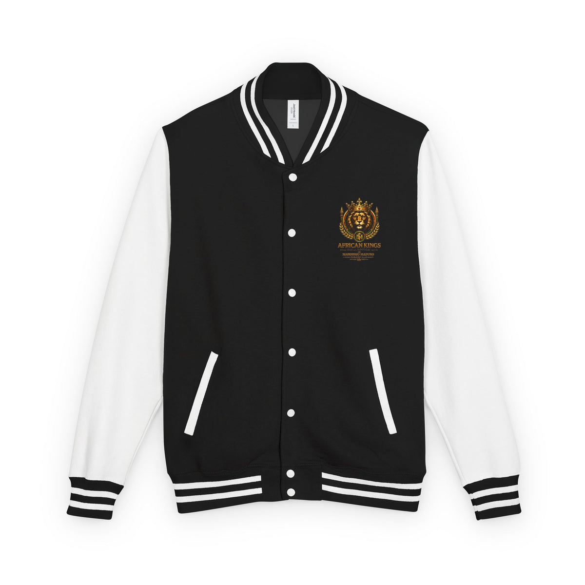 Lion Crown Letterman Jacket — African Kings Collection Varsity Jacket