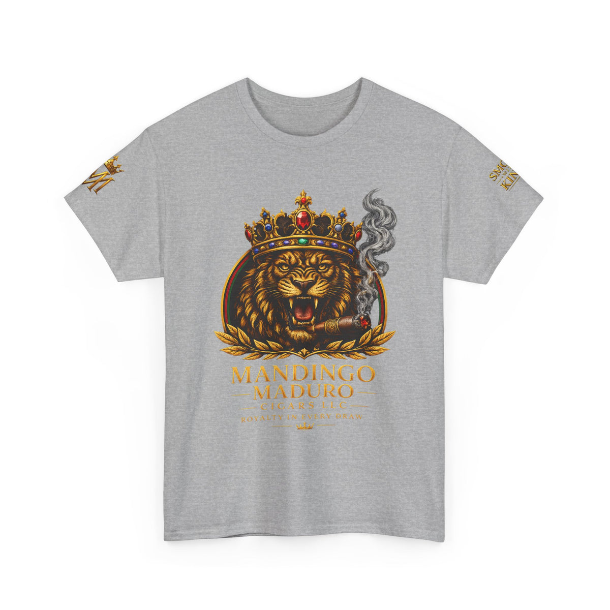 Mandingo Maduro | Smoke With Kings Essential Tee — Black