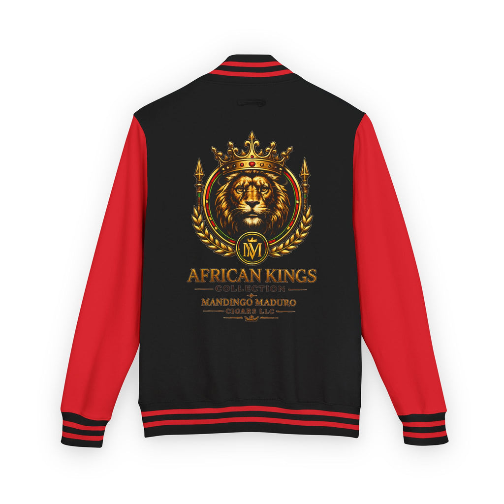 Lion Crown Letterman Jacket — African Kings Collection Varsity Jacket