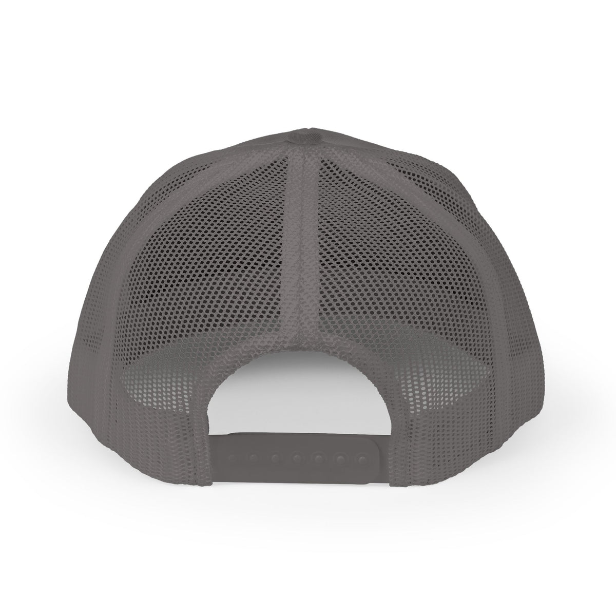 Lion Crest Snapback Trucker Cap — Vintage Regal Crest Embroidered Mesh Hat