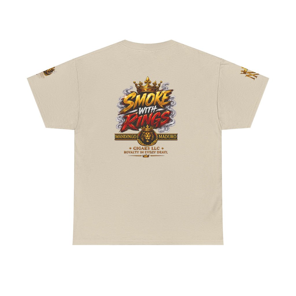 Mandingo Maduro | Smoke With Kings Essential Tee — White