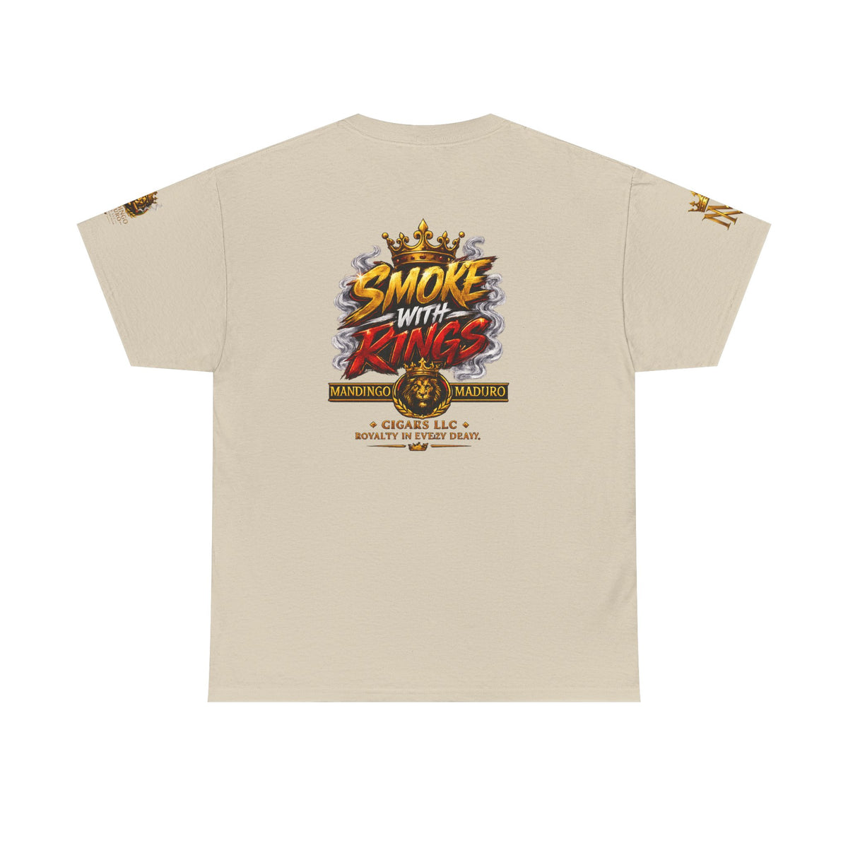 Mandingo Maduro | Smoke With Kings Essential Tee — White
