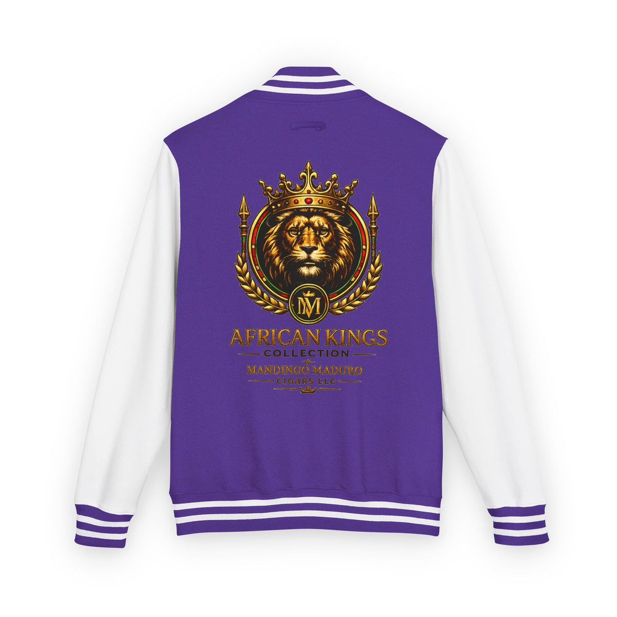 Lion Crown Letterman Jacket — African Kings Collection Varsity Jacket