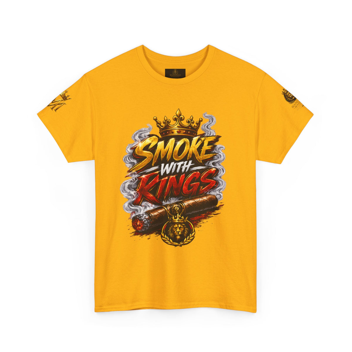 Mandingo Maduro | Smoke With Kings Essential Tee — White