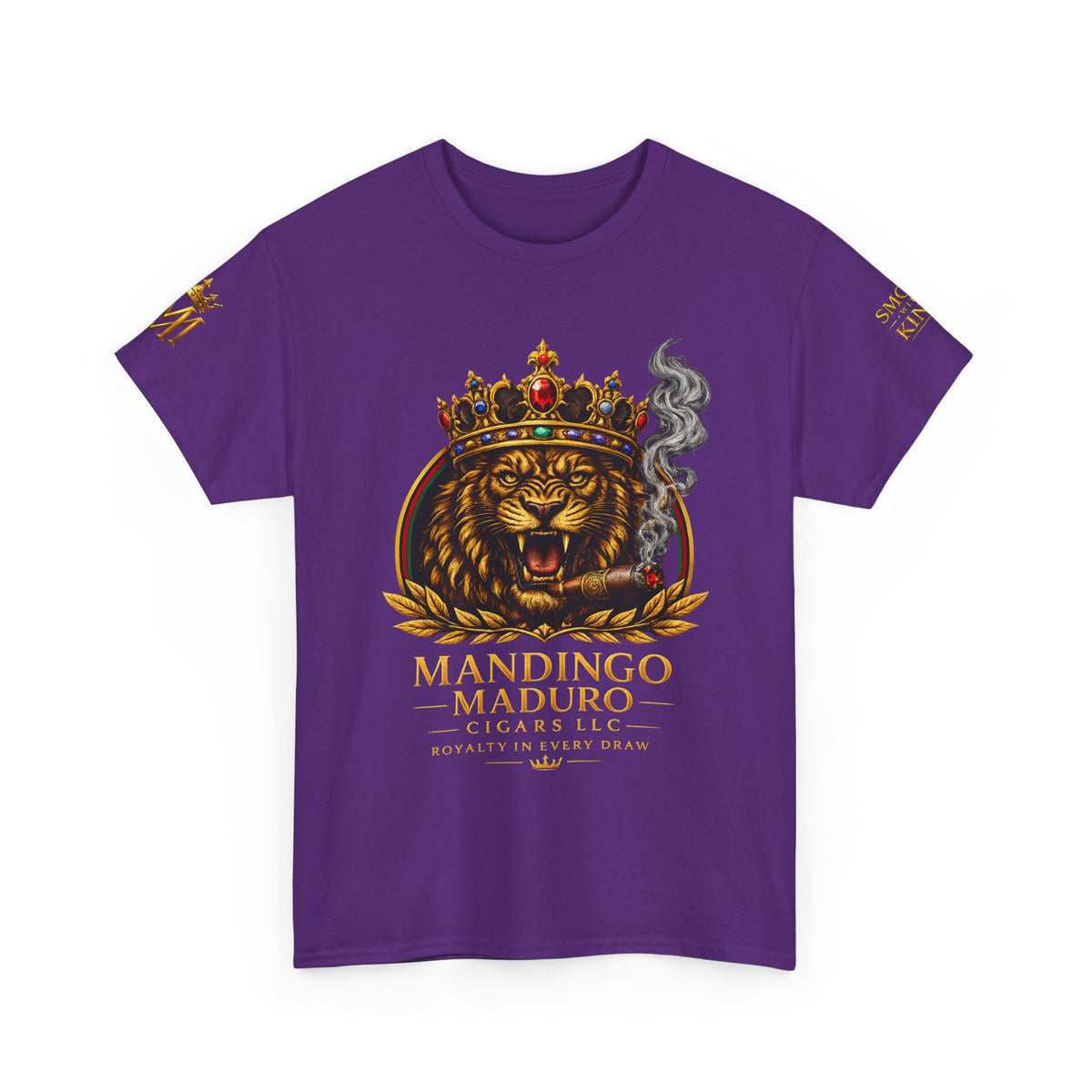 Mandingo Maduro | Smoke With Kings Essential Tee — Black