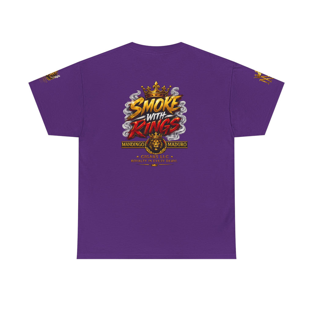 Mandingo Maduro | Smoke With Kings Essential Tee — White