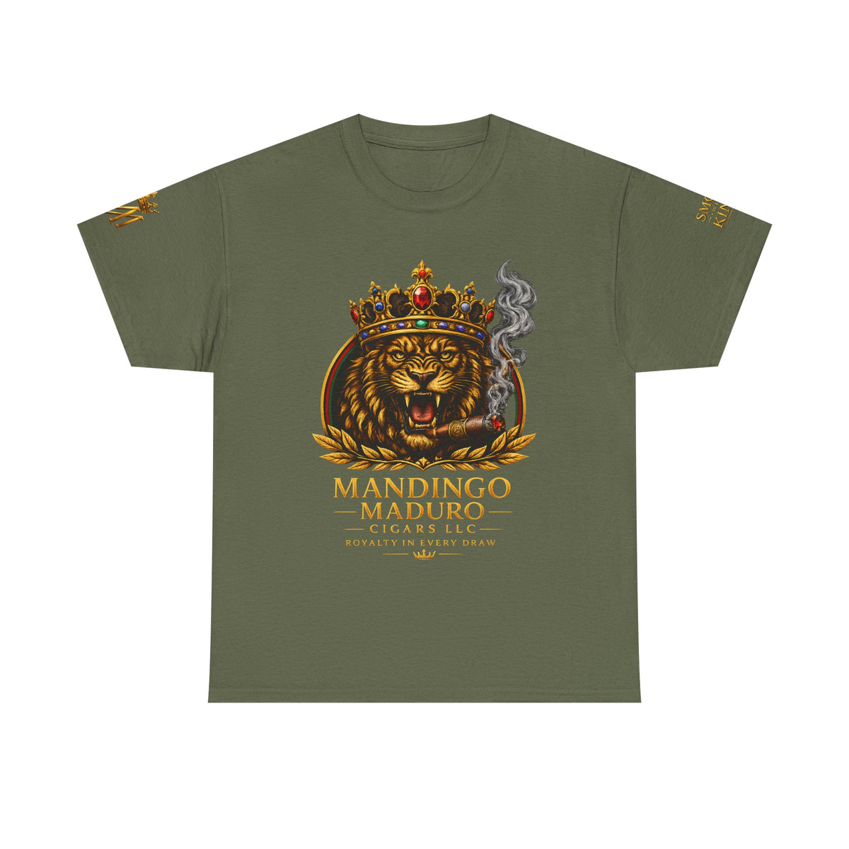 Mandingo Maduro | Smoke With Kings Essential Tee — Black