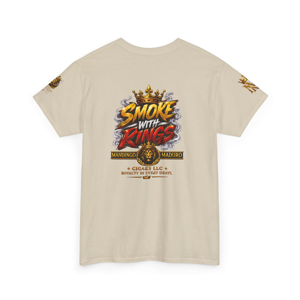 Mandingo Maduro | Smoke With Kings Essential Tee — White