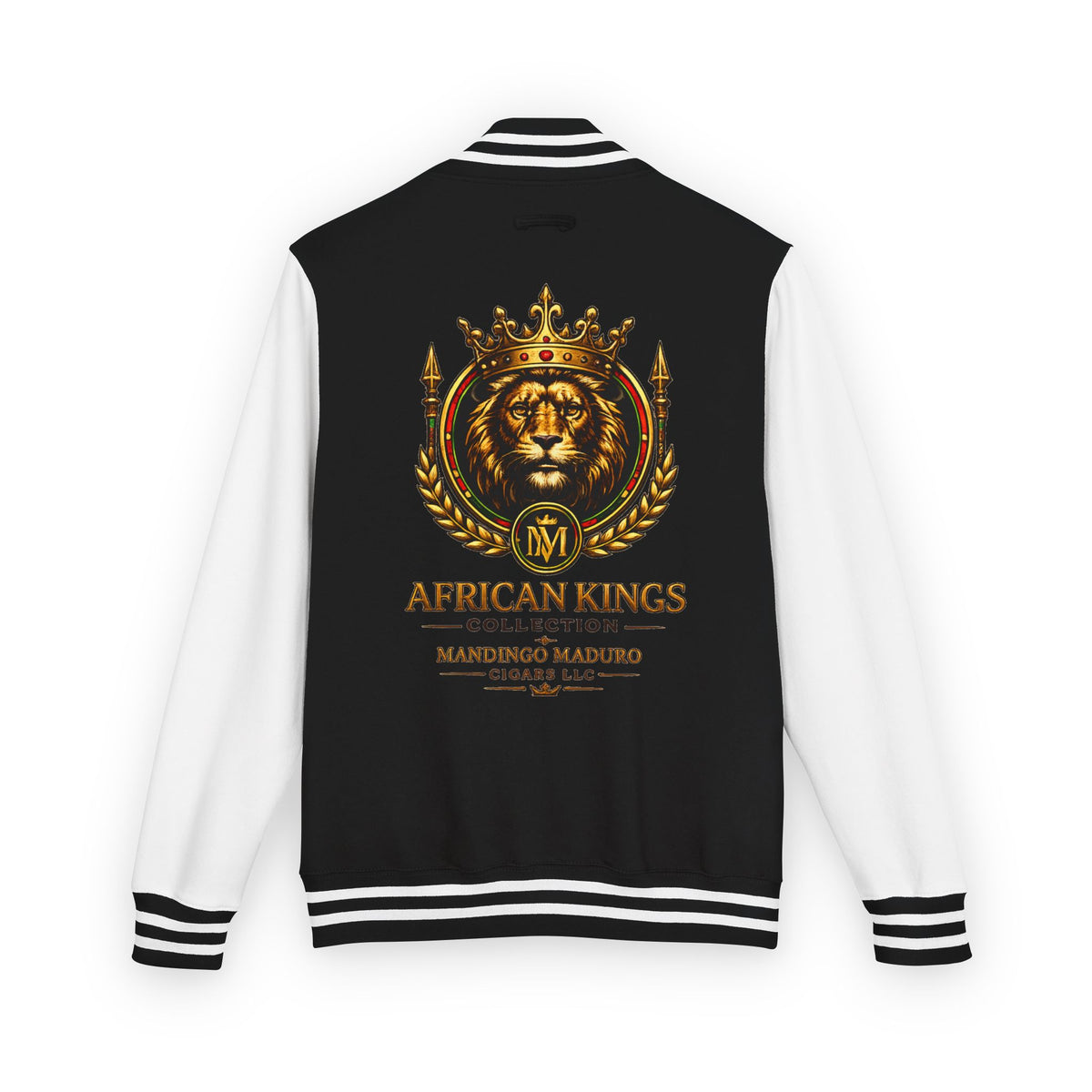 Lion Crown Letterman Jacket — African Kings Collection Varsity Jacket