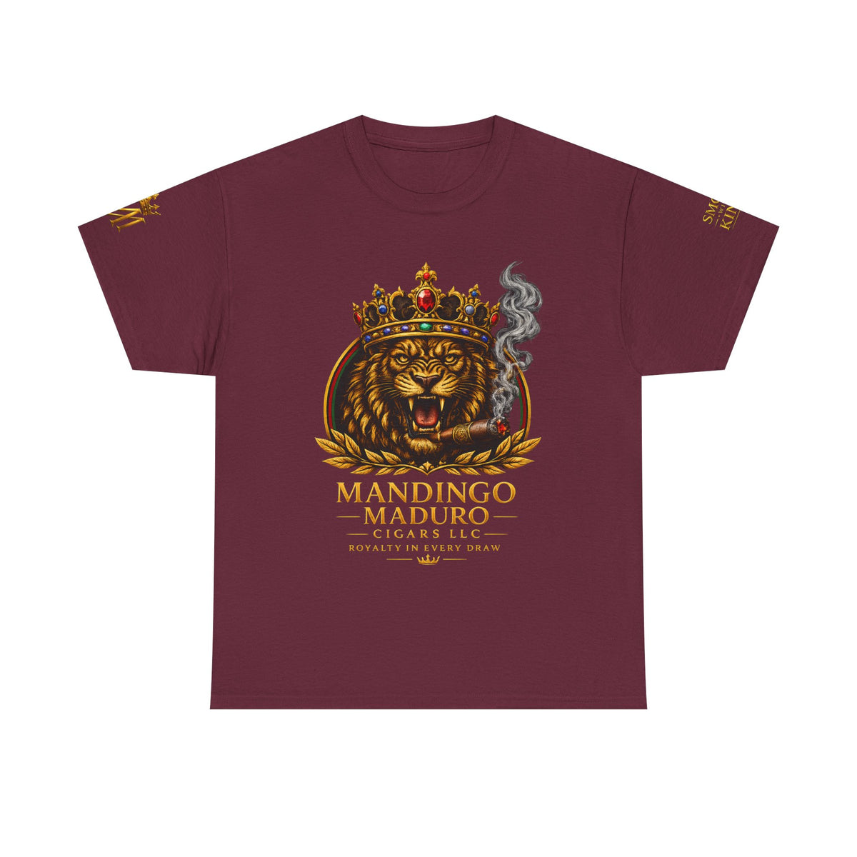 Mandingo Maduro | Smoke With Kings Essential Tee — Black