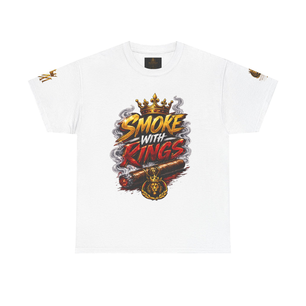 Mandingo Maduro | Smoke With Kings Essential Tee — White