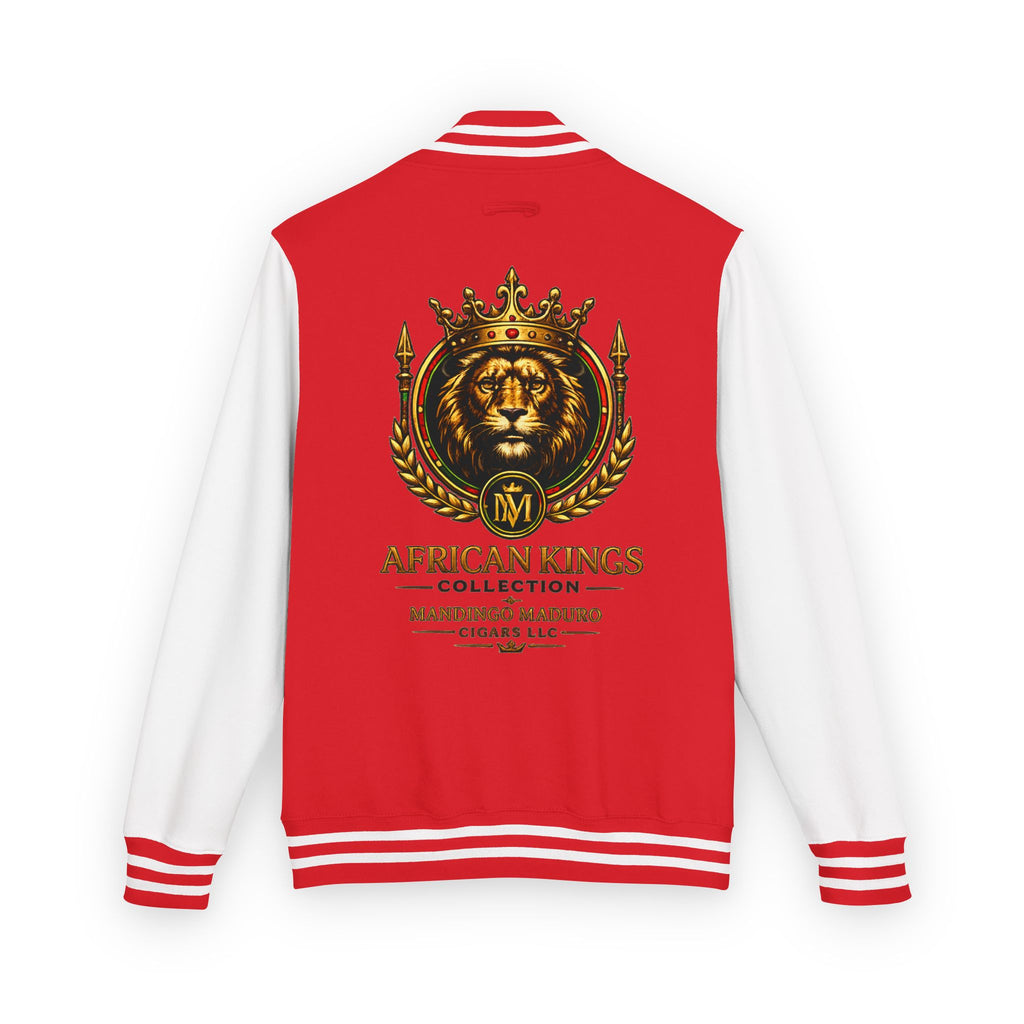 Lion Crown Letterman Jacket — African Kings Collection Varsity Jacket