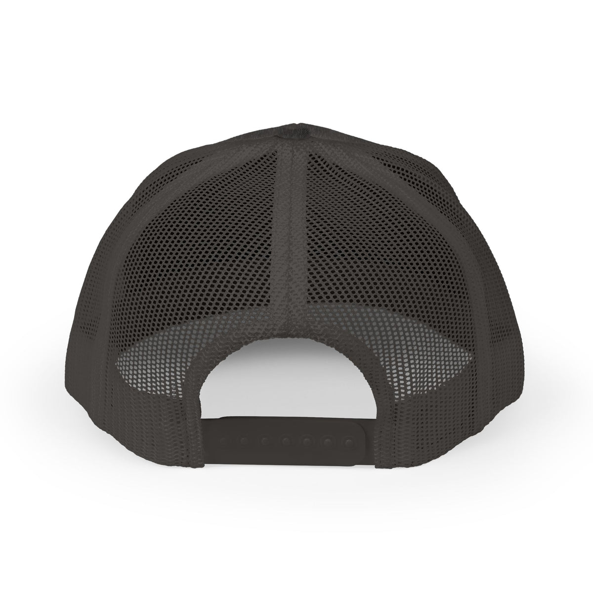 Lion Crest Snapback Trucker Cap — Vintage Regal Crest Embroidered Mesh Hat