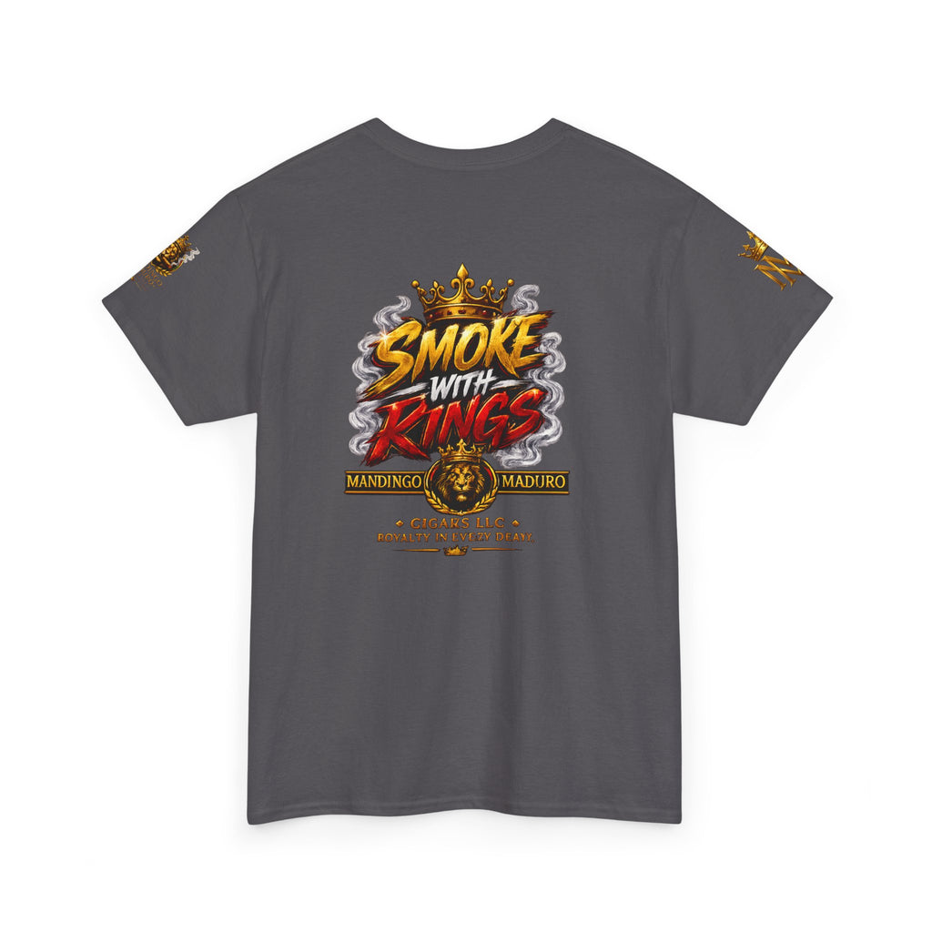 Mandingo Maduro | Smoke With Kings Essential Tee — White