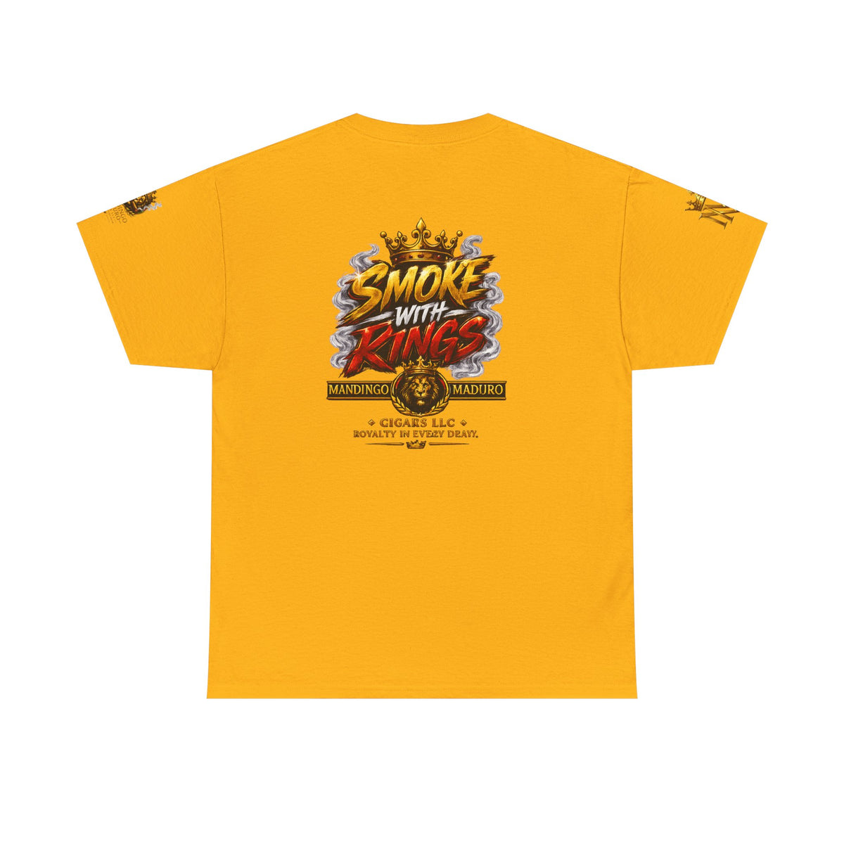 Mandingo Maduro | Smoke With Kings Essential Tee — White