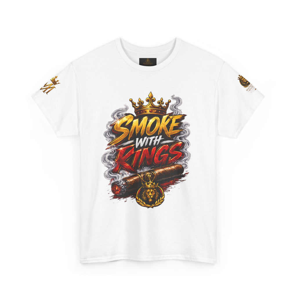 Mandingo Maduro | Smoke With Kings Essential Tee — White