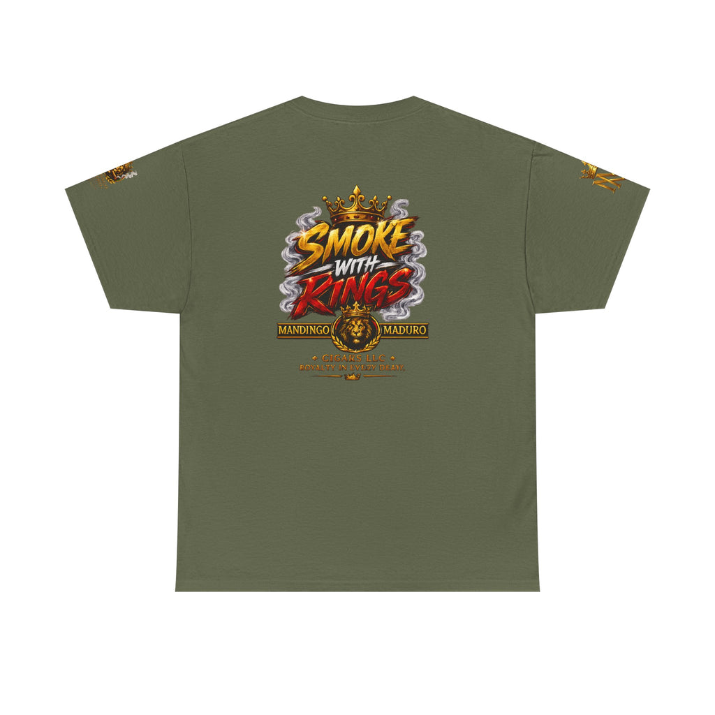 Mandingo Maduro | Smoke With Kings Essential Tee — White