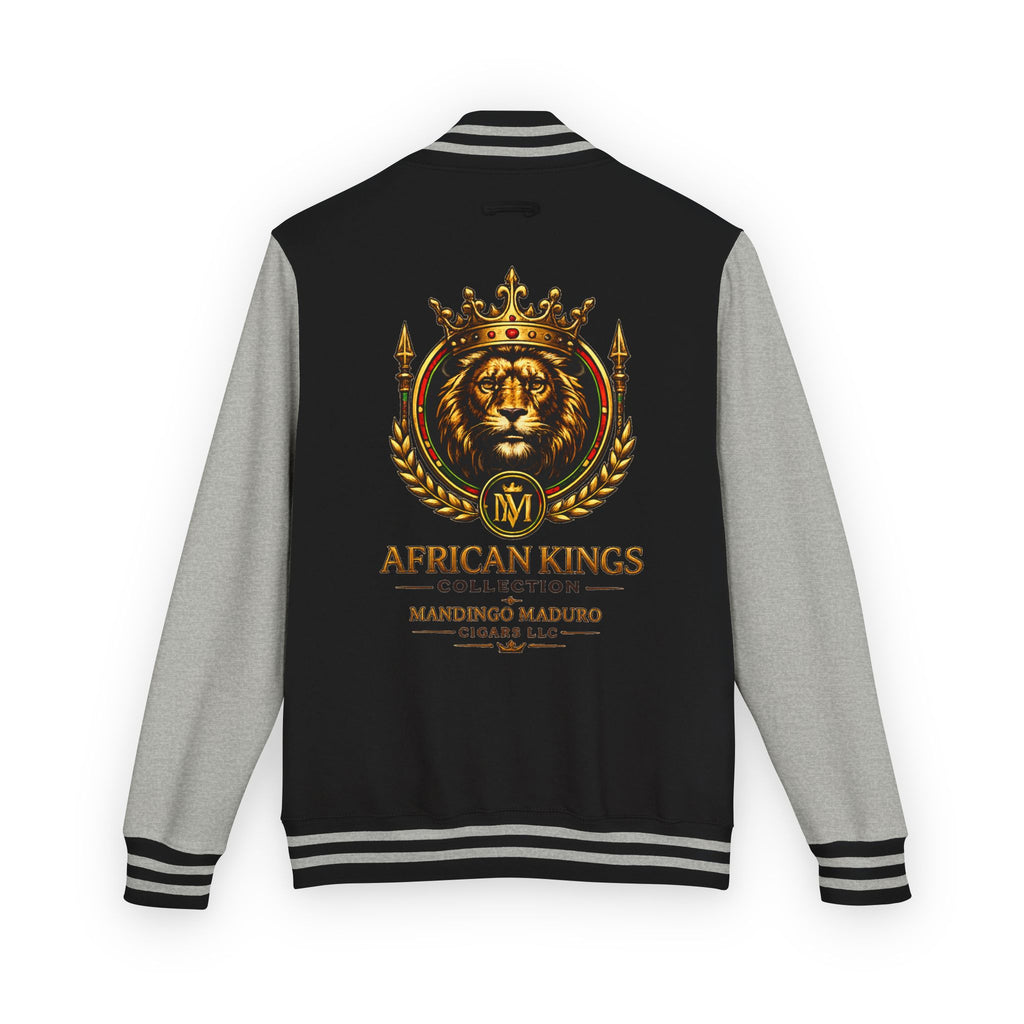 Lion Crown Letterman Jacket — African Kings Collection Varsity Jacket