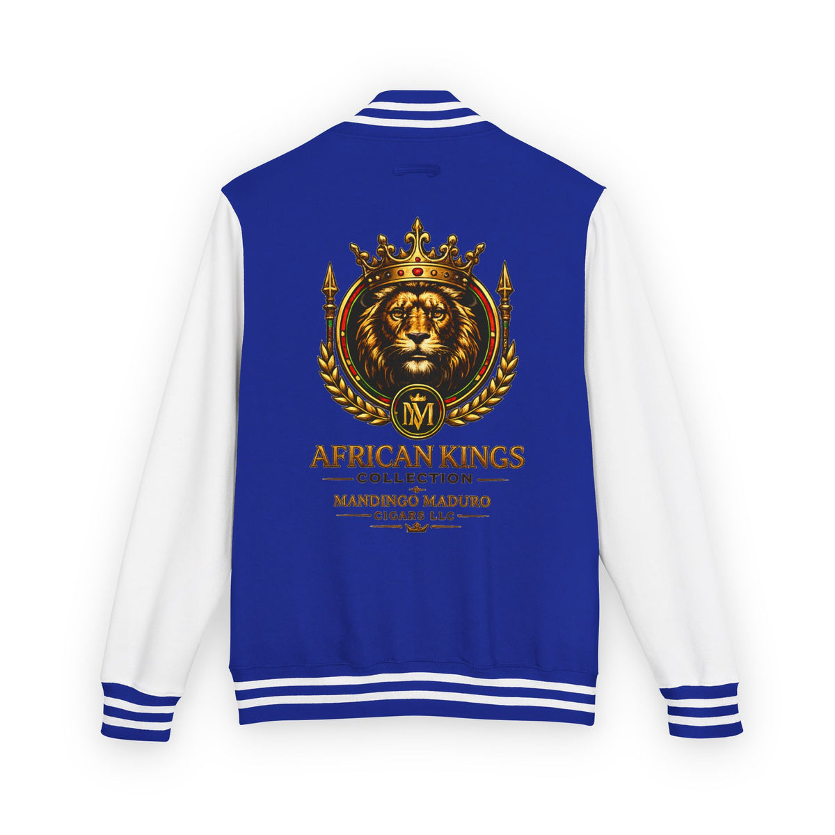 Lion Crown Letterman Jacket — African Kings Collection Varsity Jacket