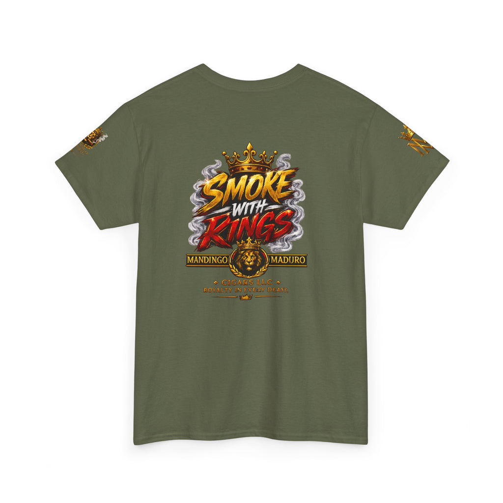 Mandingo Maduro | Smoke With Kings Essential Tee — White
