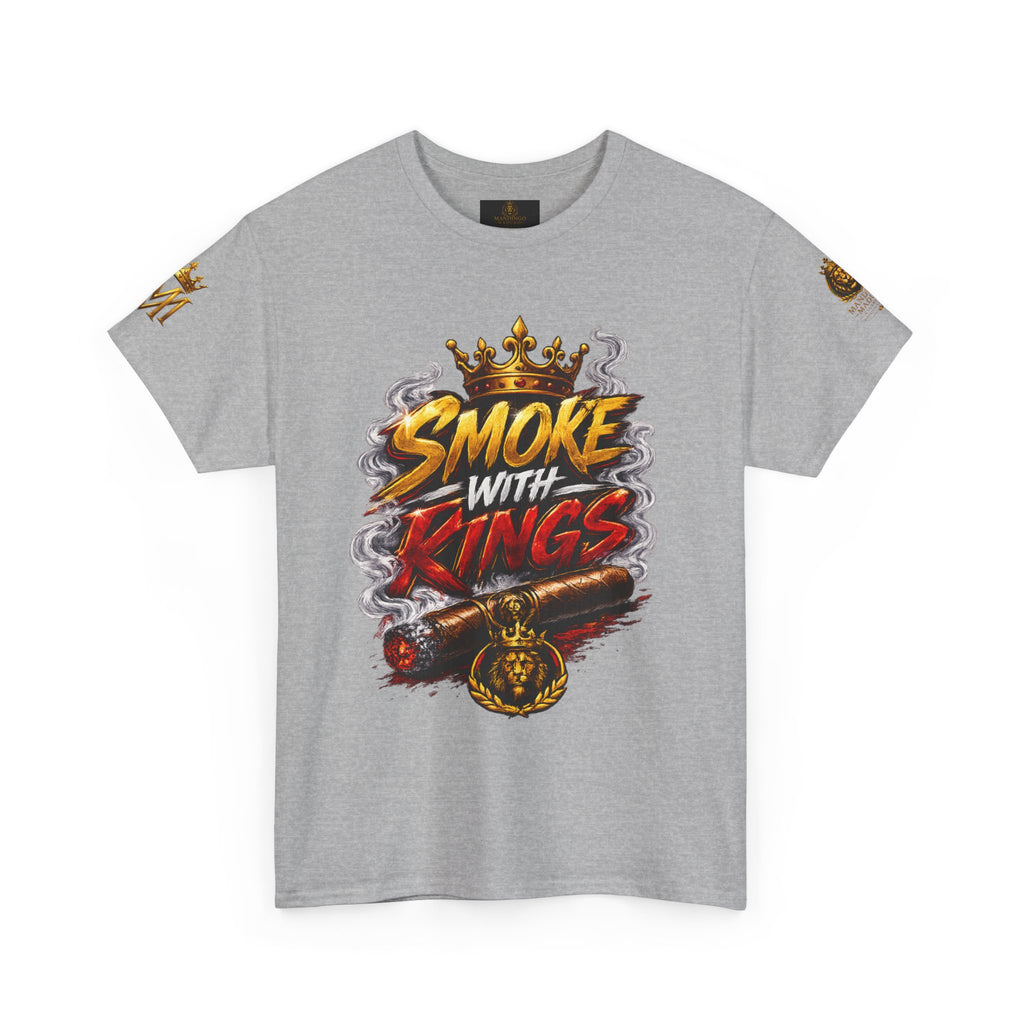 Mandingo Maduro | Smoke With Kings Essential Tee — White