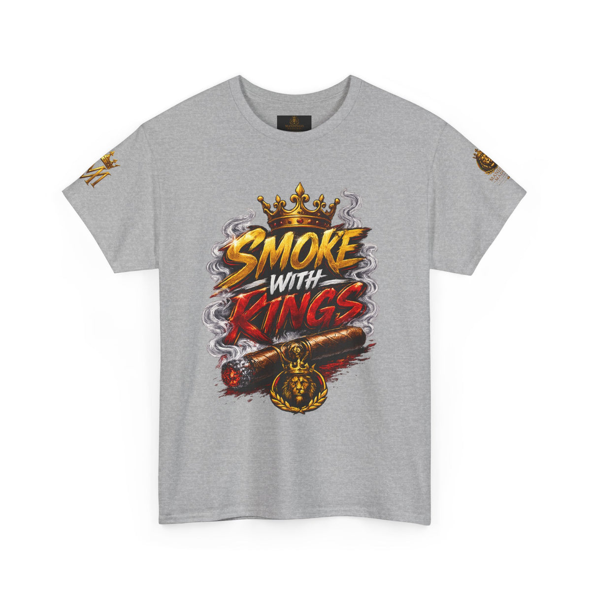 Mandingo Maduro | Smoke With Kings Essential Tee — White