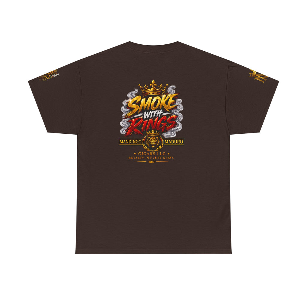 Mandingo Maduro | Smoke With Kings Essential Tee — White
