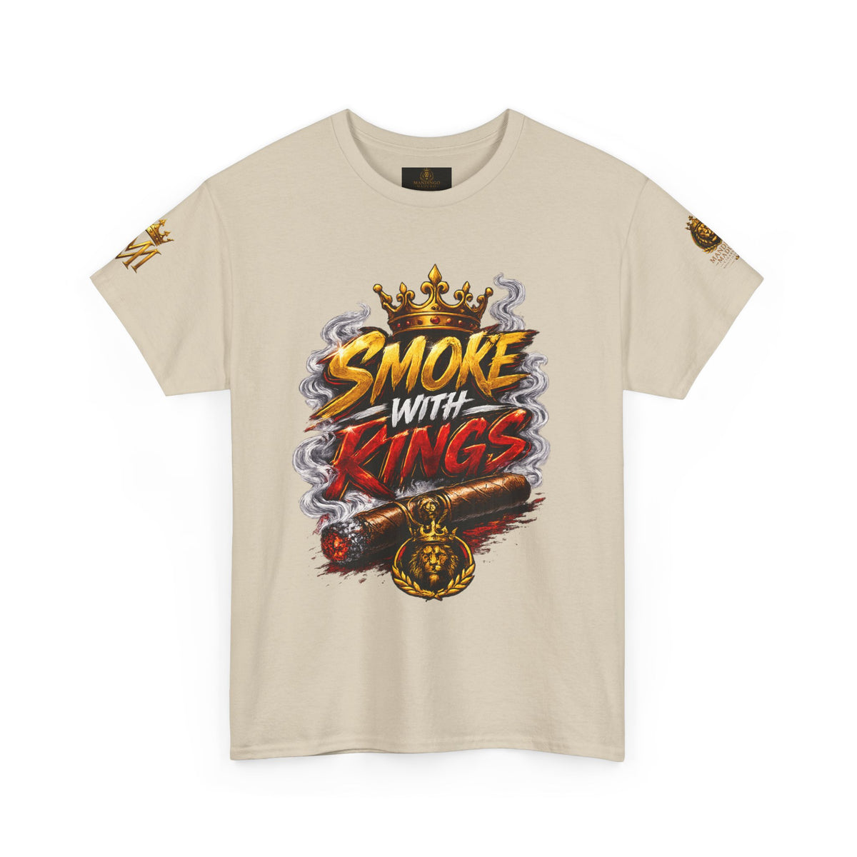 Mandingo Maduro | Smoke With Kings Essential Tee — White