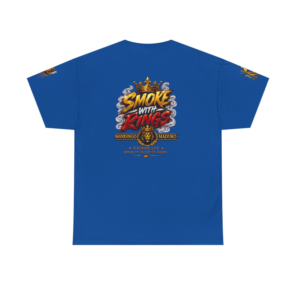 Mandingo Maduro | Smoke With Kings Essential Tee — White