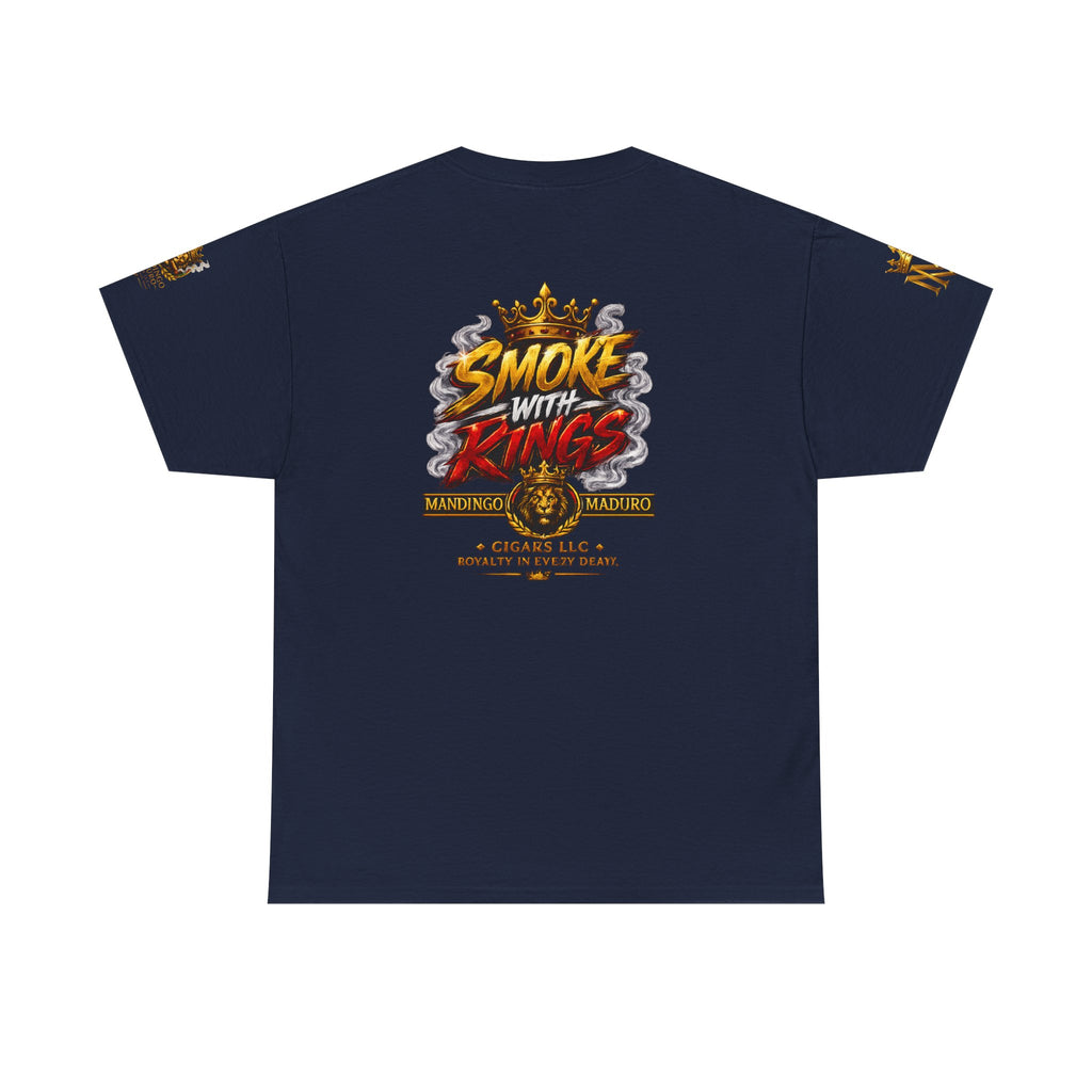 Mandingo Maduro | Smoke With Kings Essential Tee — White