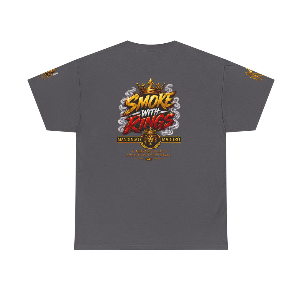 Mandingo Maduro | Smoke With Kings Essential Tee — White