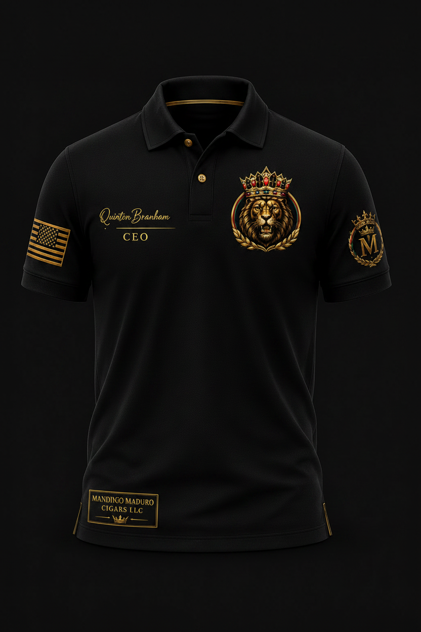 Mandingo Maduro CEO Polo front view