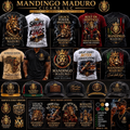Mandingo Maduro Smoke With Kings black t-shirt